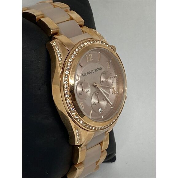 Michael Kors Blair MK5943 Women's Stainless Steel Analog Dial Quartz Watch JK400 - Picture 5 of 12